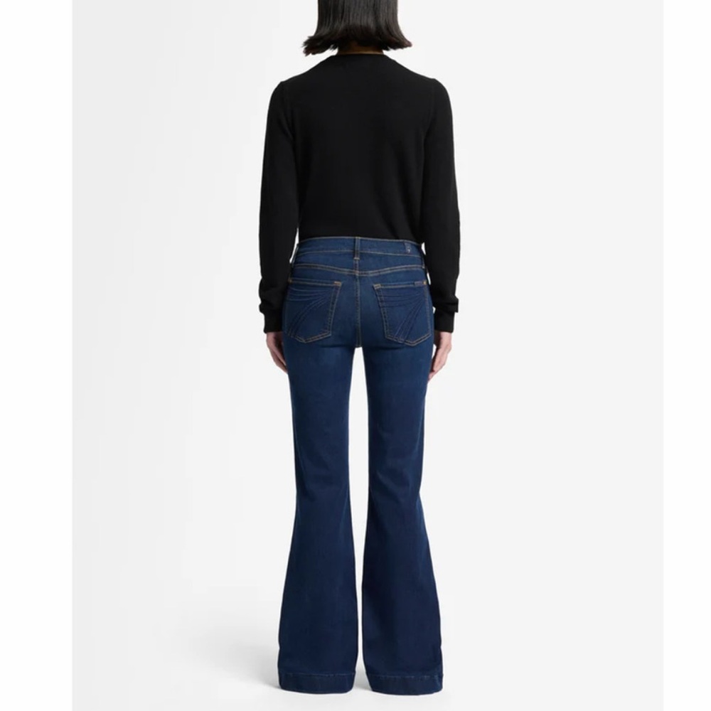 7 FOR ALL MANKIND Slim Illusion Tailorless Dojo Jeans, SIZE 28